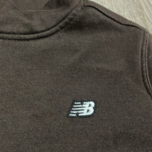 New balance brown hoodie m 10/12 - Picture 2 of 6